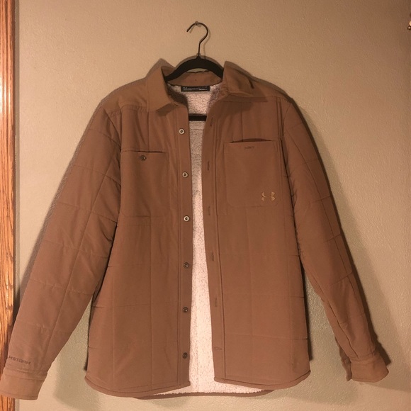 Under Armour Other - Under Armour Storm ColdGear Latitude Shacket - Tan